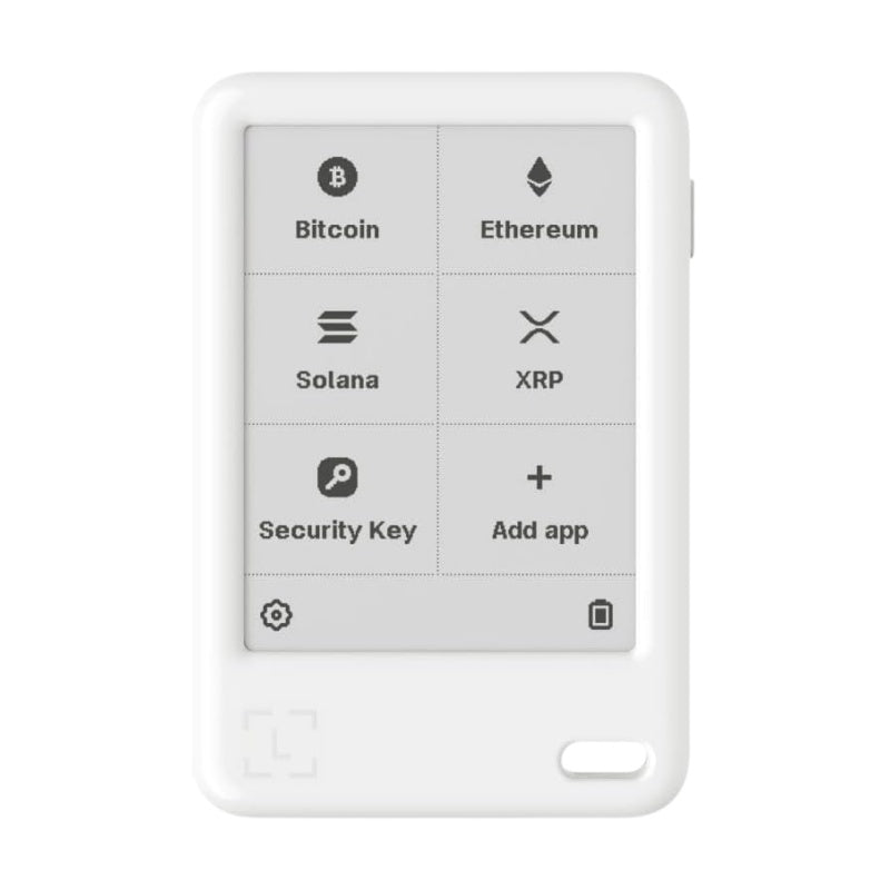 Ledger Nano™ Gen5 Crypto Hardware Wallet with 2.8-Inch E Ink Touchscreen, Bluetooth, NFC, USB-C and Recovery Key