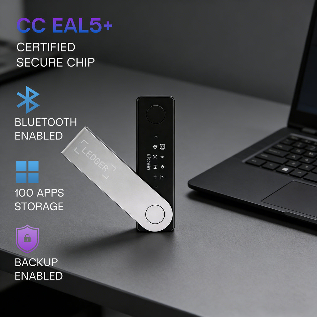 Ledger Nano X™ Secure Crypto Hardware Wallet