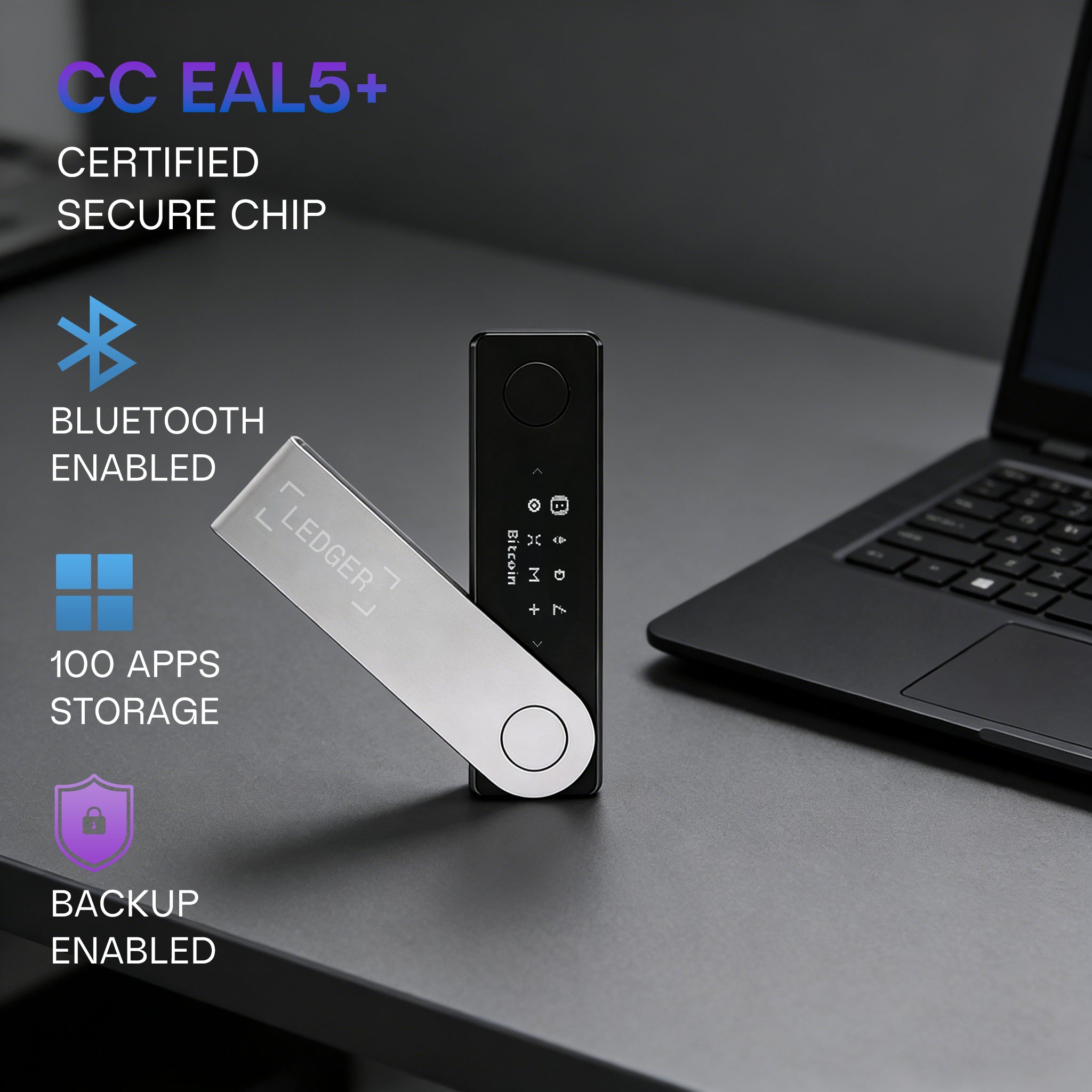 Ledger Nano X™ Secure Crypto Hardware Wallet