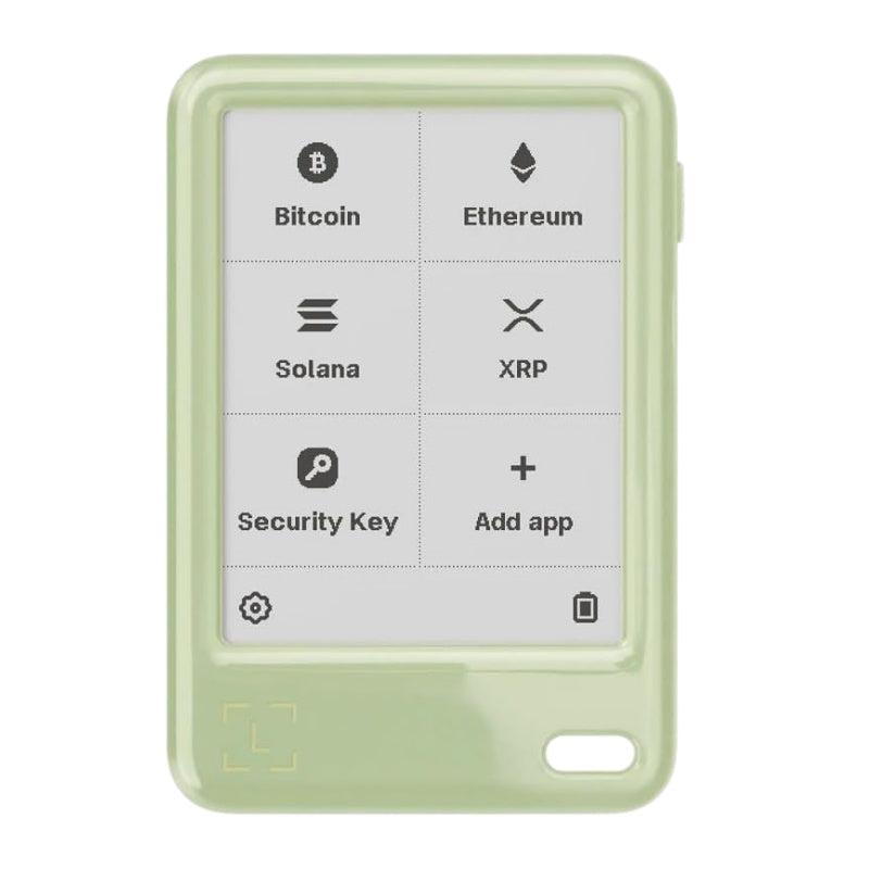 Ledger Nano™ Gen5 Crypto Hardware Wallet with 2.8-Inch E Ink Touchscreen, Bluetooth, NFC, USB-C and Recovery Key