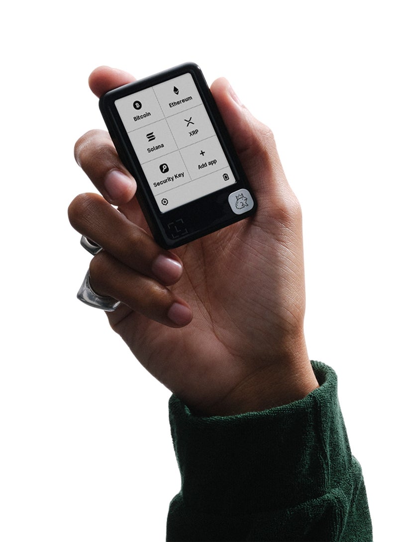 Ledger Nano™ Gen5 Crypto Hardware Wallet with 2.8-Inch E Ink Touchscreen, Bluetooth, NFC, USB-C and Recovery Key