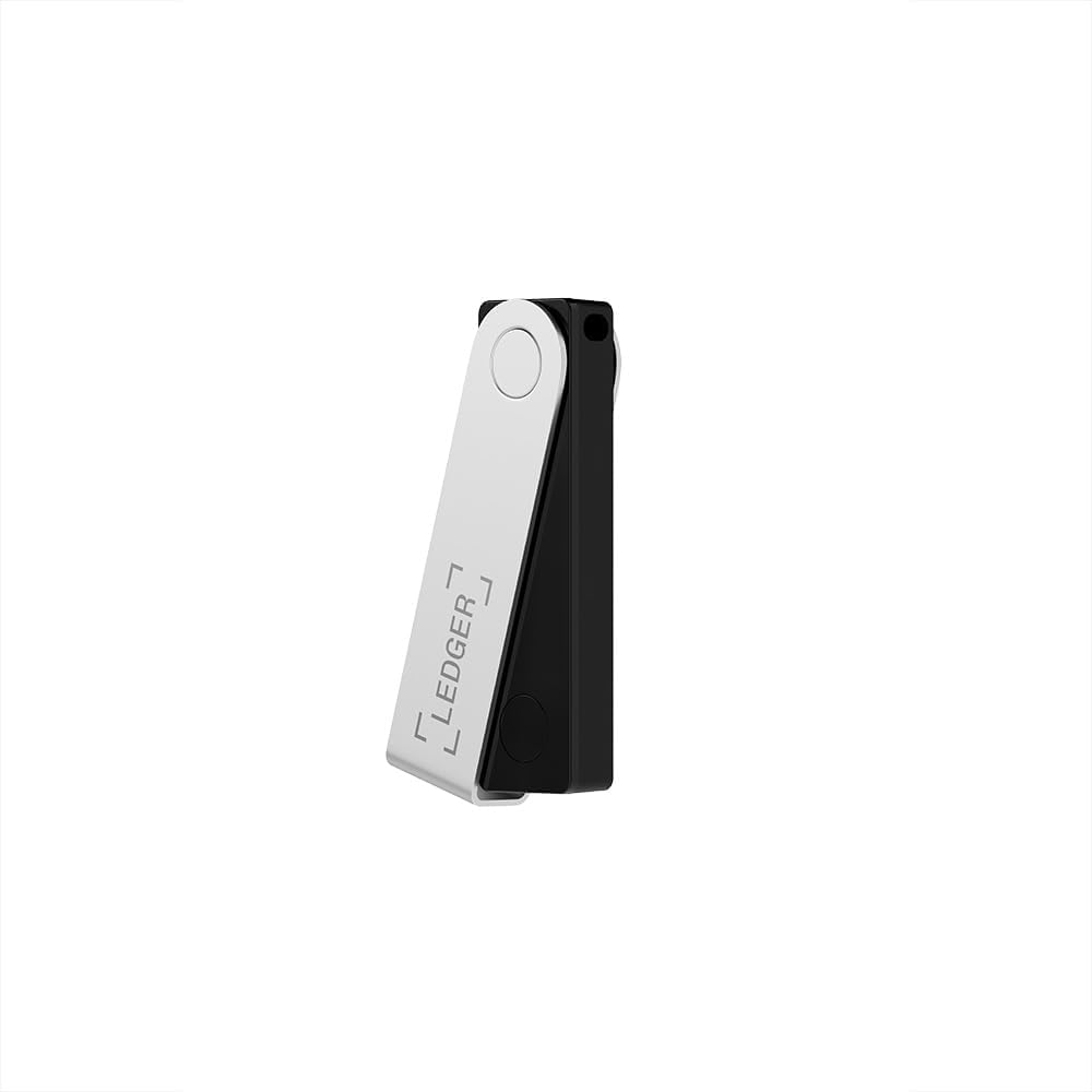 Ledger Nano X™ Hardware Wallet – Secure Crypto & NFT Wallet with Bluetooth and USB-C – Onyx Black