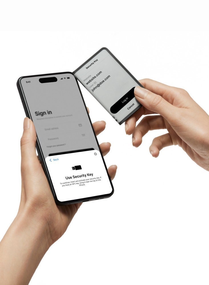 Ledger Stax™ Hardware Wallet with Recovery Key – 3.7″ Curved E Ink Touchscreen, Bluetooth, Wireless Charging, USB-C, iOS & Android