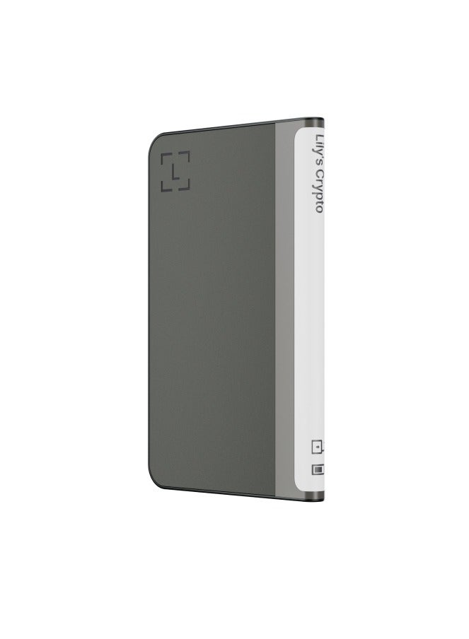 Ledger Stax™ Hardware Wallet with Recovery Key – 3.7″ Curved E Ink Touchscreen, Bluetooth, Wireless Charging, USB-C, iOS & Android