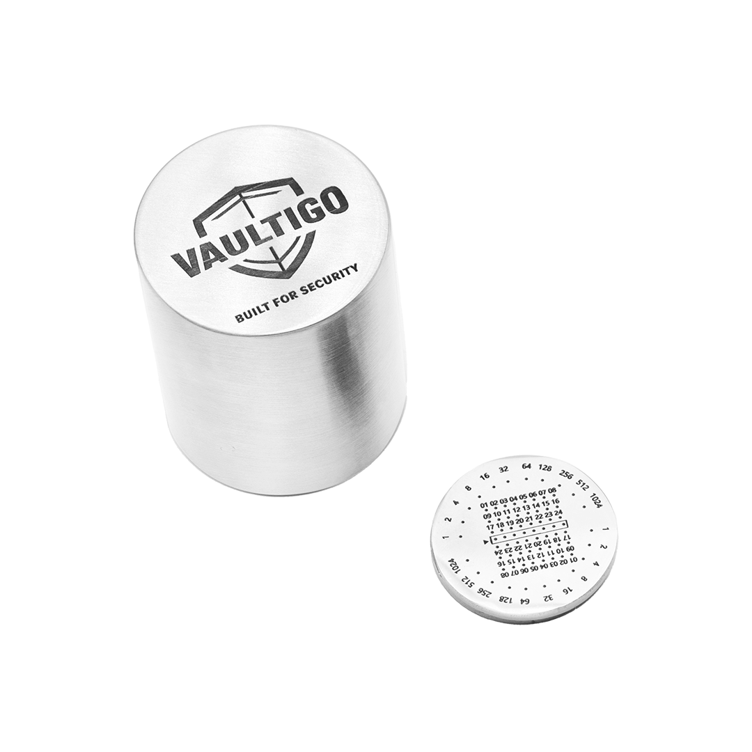 Stainless Steel Capsule Seed Phrase Backup Plate🎁Free Gift🎁