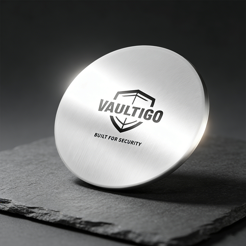 Stainless Steel Round Seed Phrase Backup Plate🎁Free Gift🎁